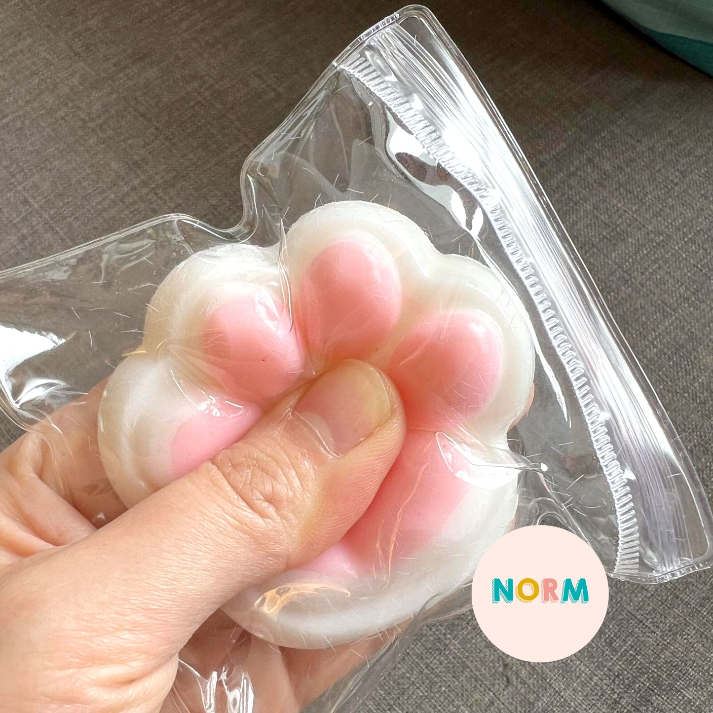 Cat Paw Mochi Taba Squishy Bag