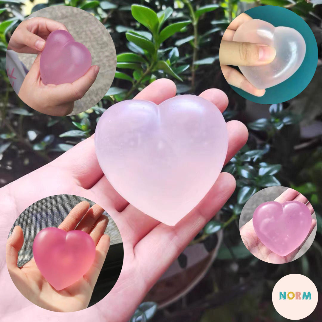 Heart Mochi Color Changing Squishy Toy