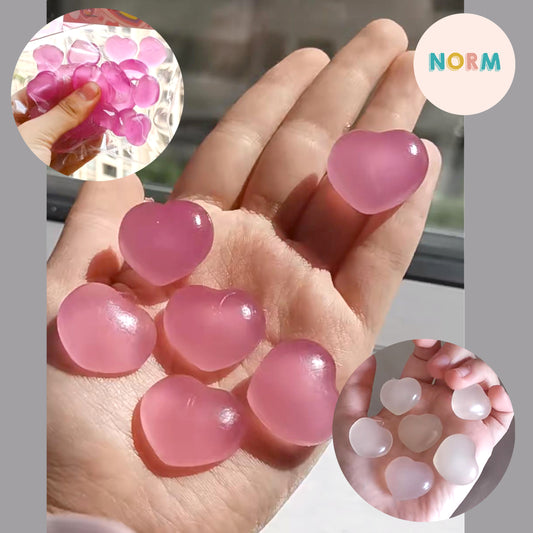 Mini Heart Mochi Squishy Pack