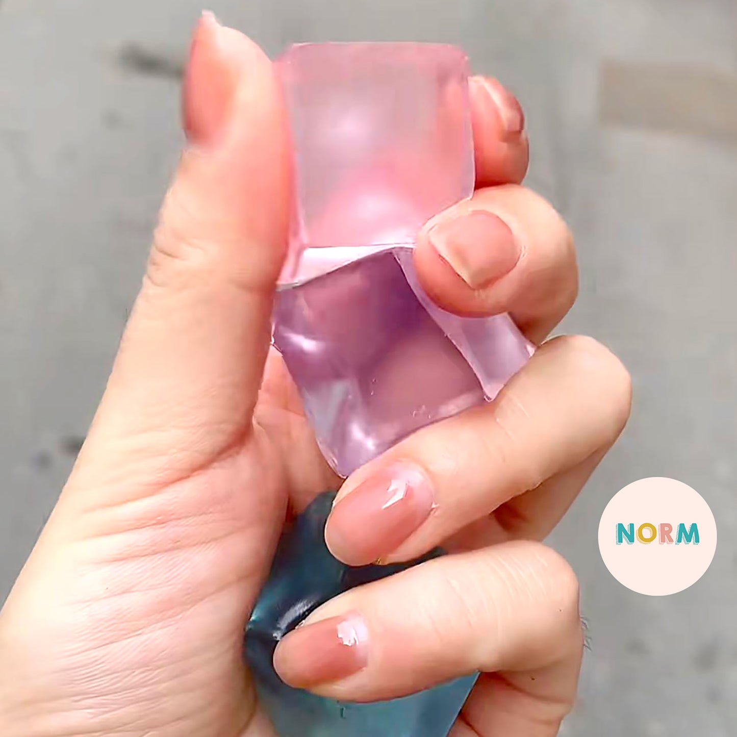 Ice Cubes Jelly Squishy Toy