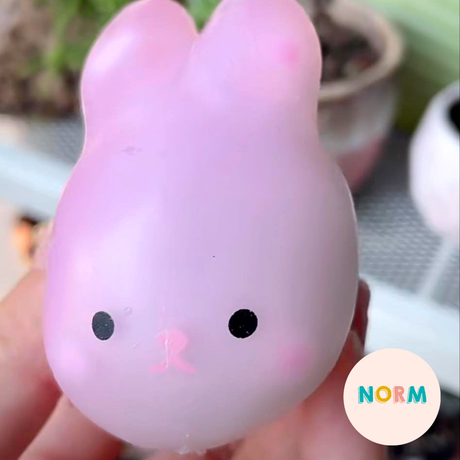 Bunny Mochi Color Changing Squishy Toy