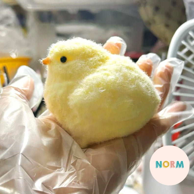 Furry Baby Chick Mochi Taba Squishy