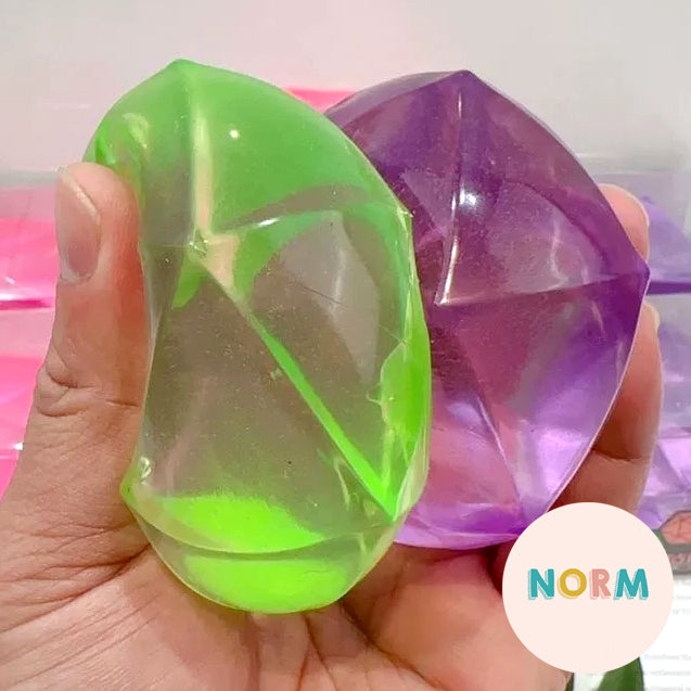 Diamond Gemstone Nice Ice Cube Jelly Squishy fidget toy