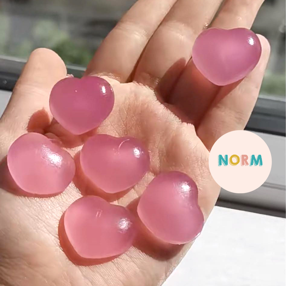 Mini Heart Mochi Squishy Pack