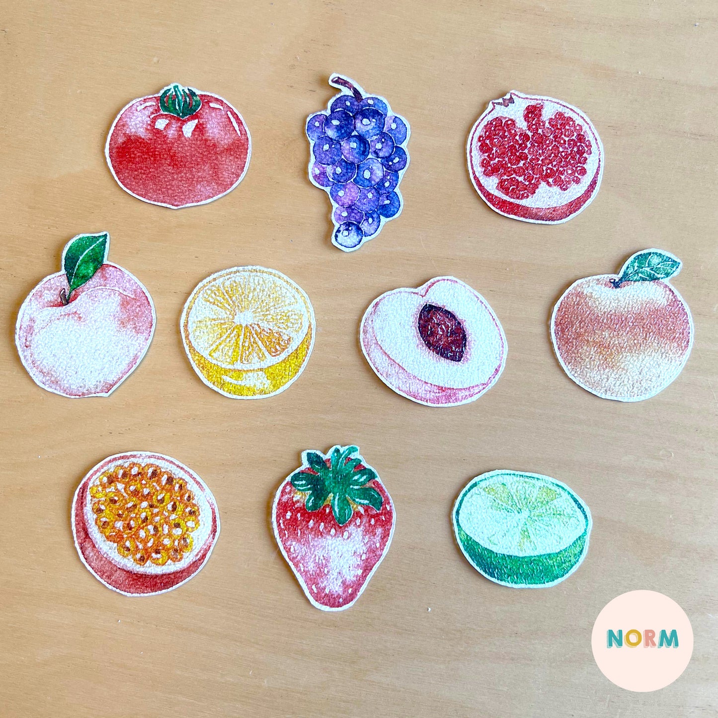 FRUITS Wellness Stickers Boxset