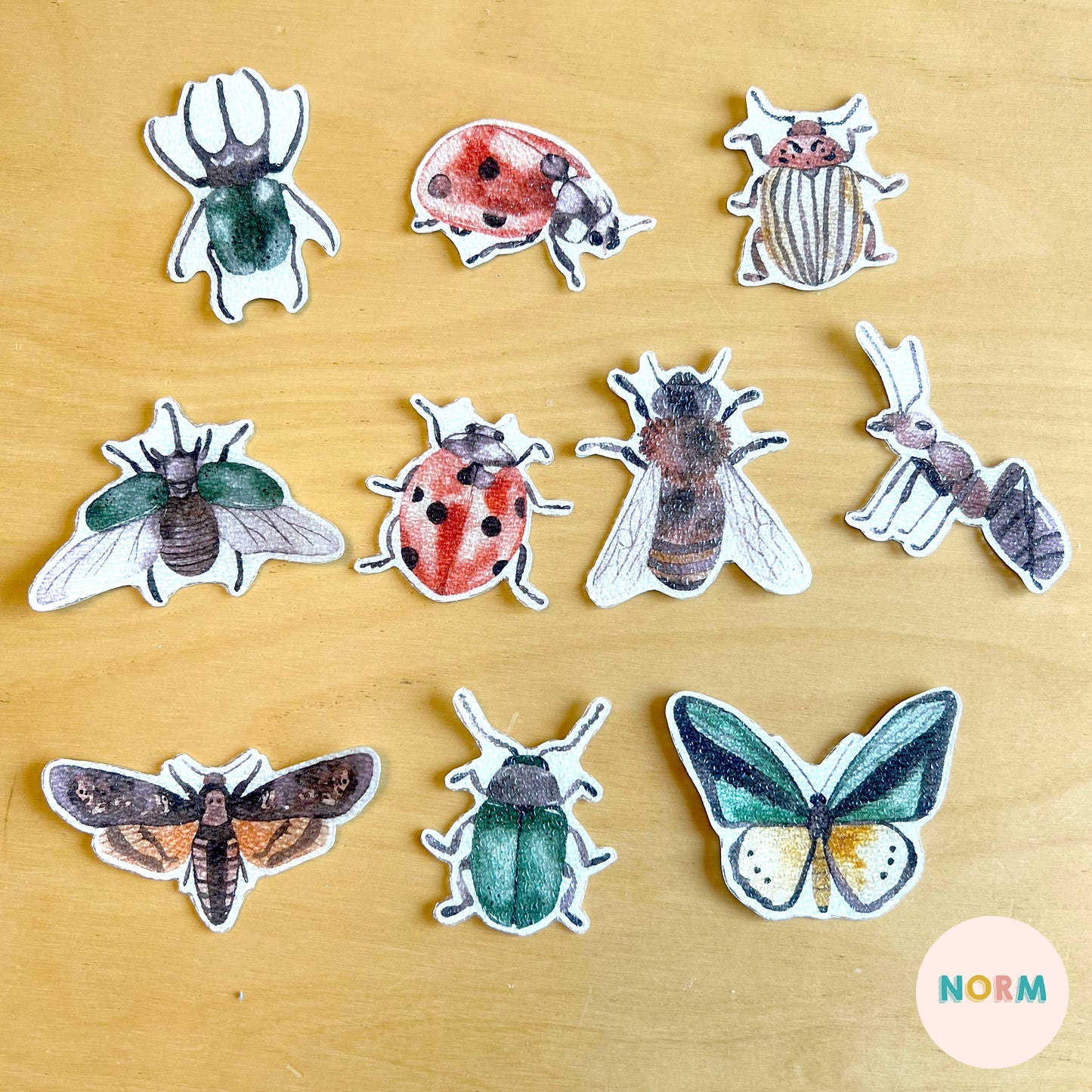 INSECTS Wellness Stickers Boxset