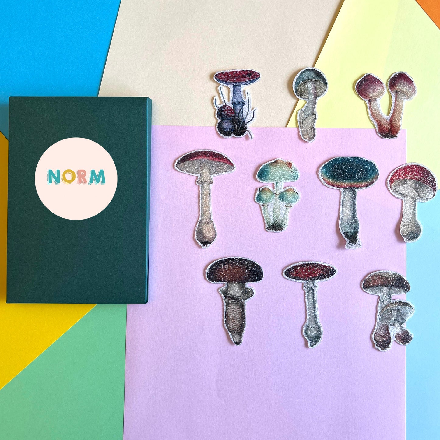 MUSHROOM Wellness Stickers Boxset