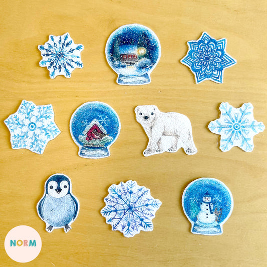 WINTER Wellness Stickers Boxset