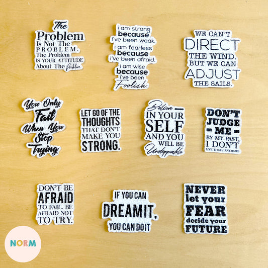 QUOTES Wellness Stickers Boxset