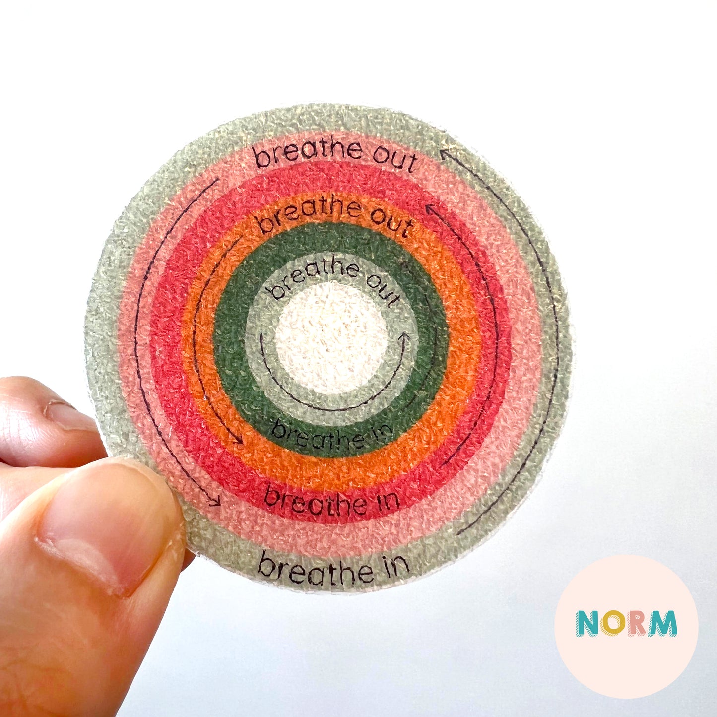 RAINBOW BREATHING Wellness Stickers Boxset